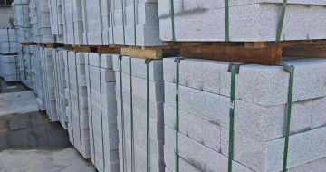 南昌芝麻白路牙石，路侧石