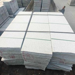 南昌芝麻白毛板，石材毛板