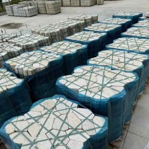 南昌黄金麻冰裂纹 碎拼