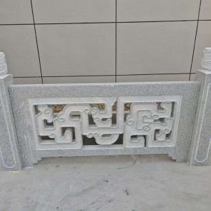 南昌芝麻白河道栏杆 桥栏杆