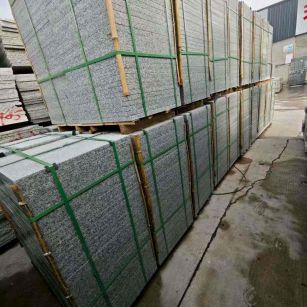 南昌芝麻白地铺版 石材地铺石