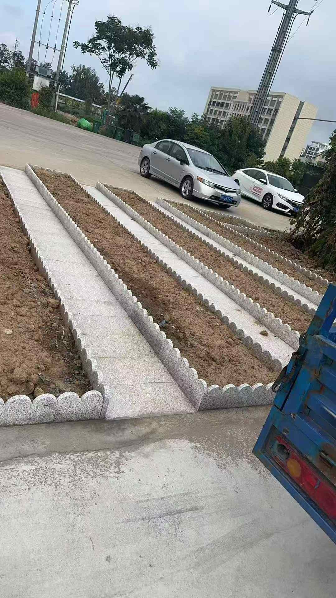 南昌芝麻白花边石