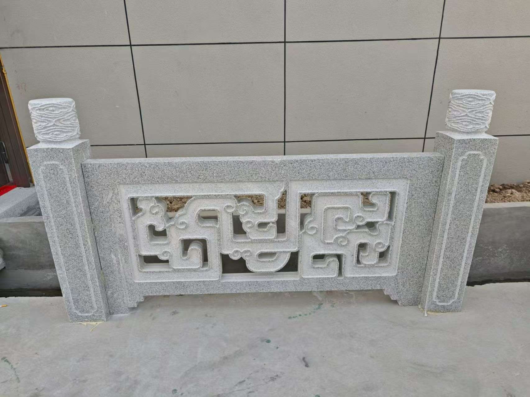 南昌芝麻白河道栏杆 桥栏杆