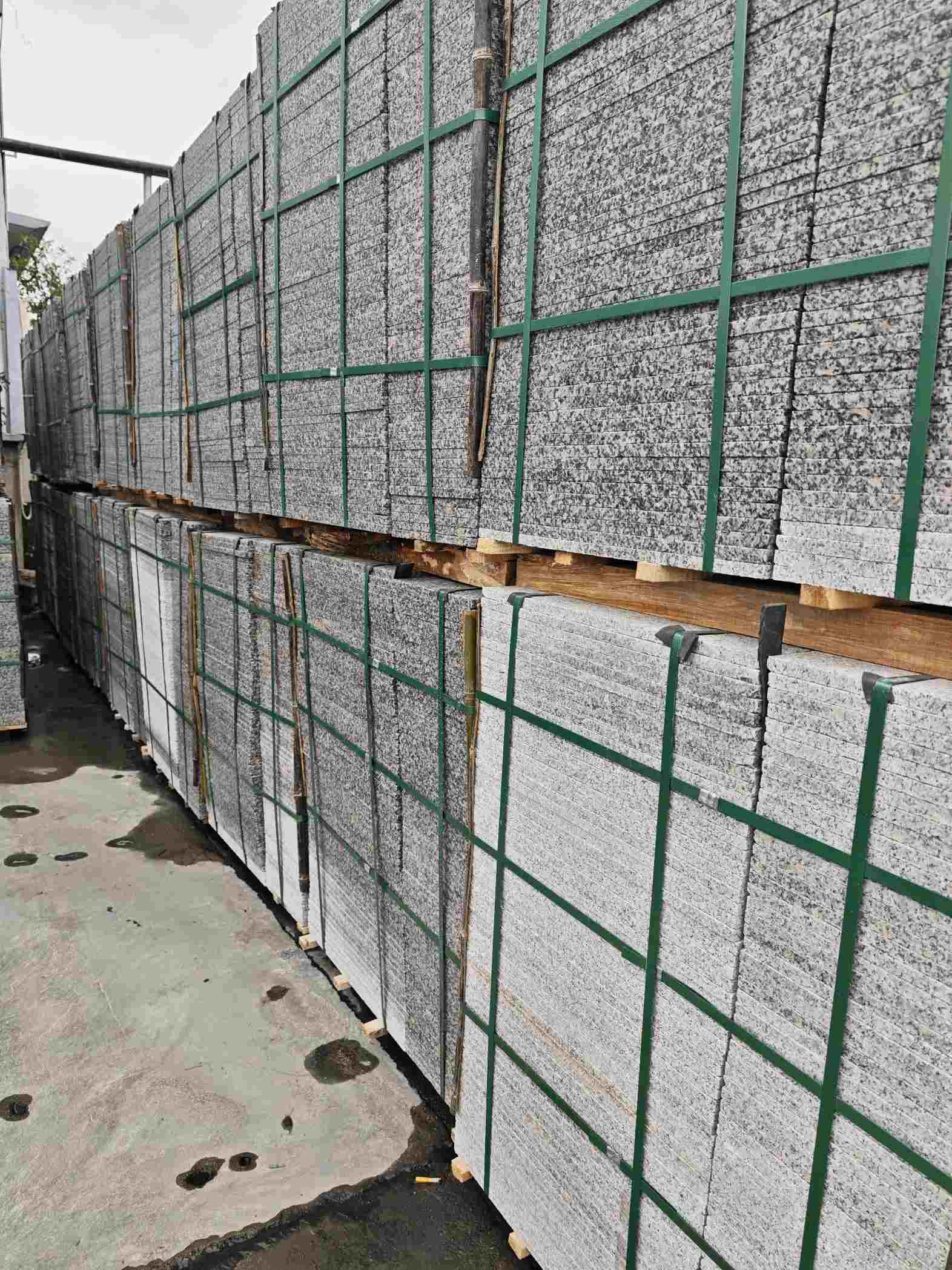 南昌芙蓉白地铺石，石材地铺石